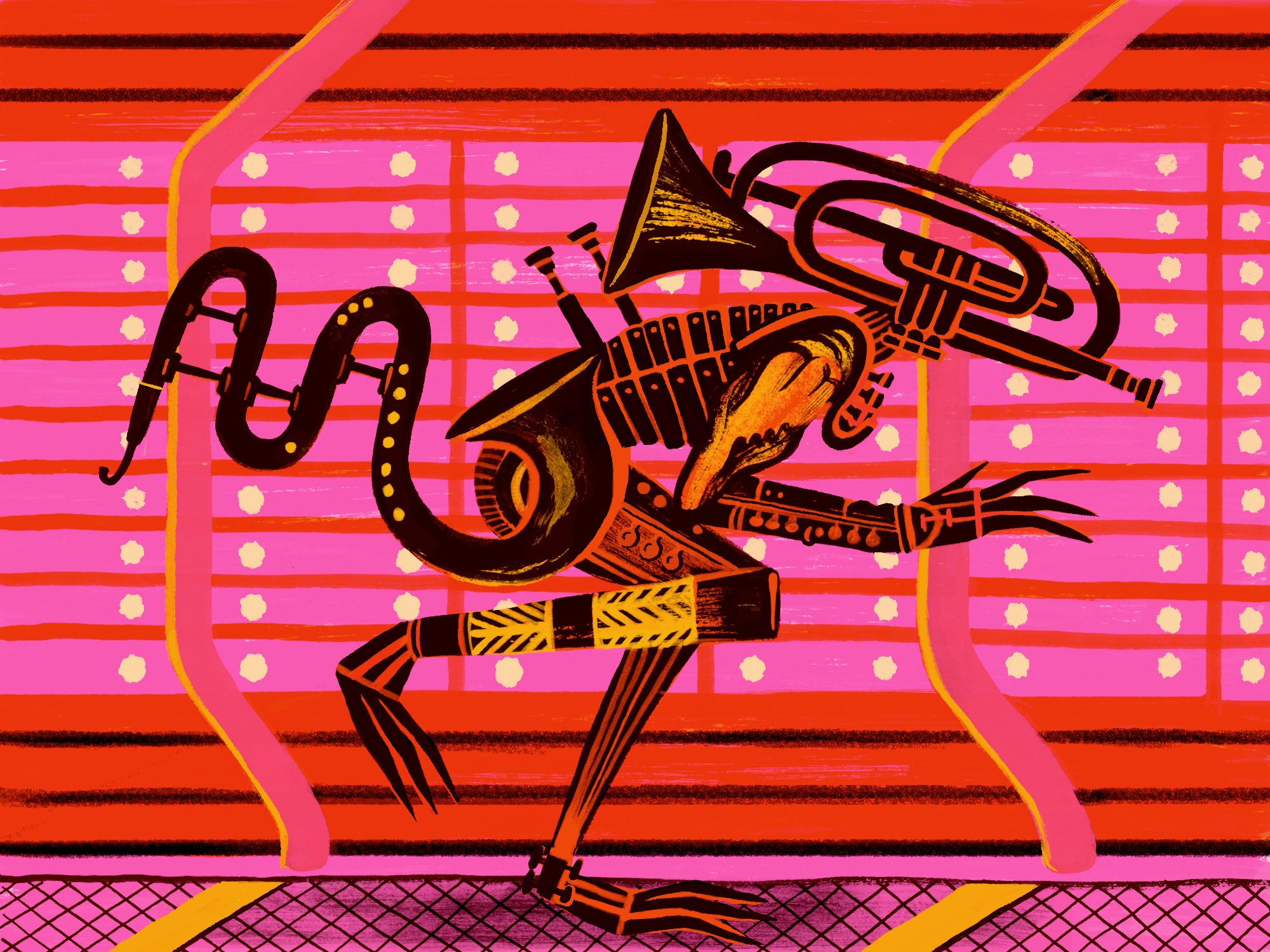 alien illustration