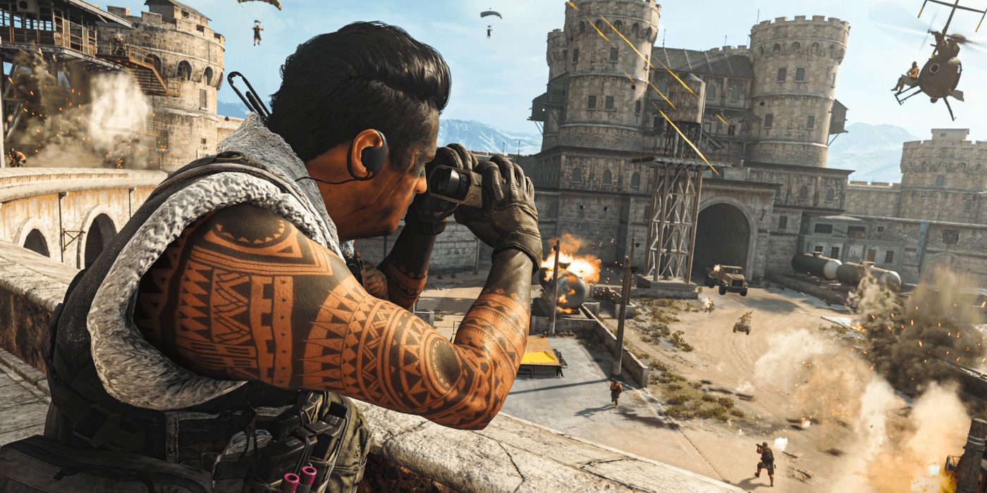 Call of Duty Warzone Battle Royale Chaos