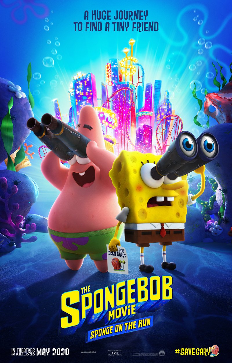 Le film Bob l'éponge: l'éponge en fuite