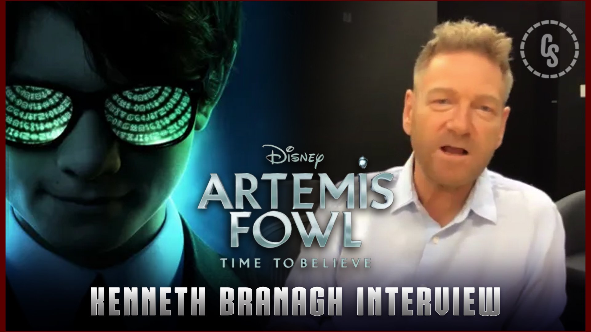 Vidéo CS: Kenneth Branagh sur Artemis Fowl, Sequels, Deleted Scenes & More!