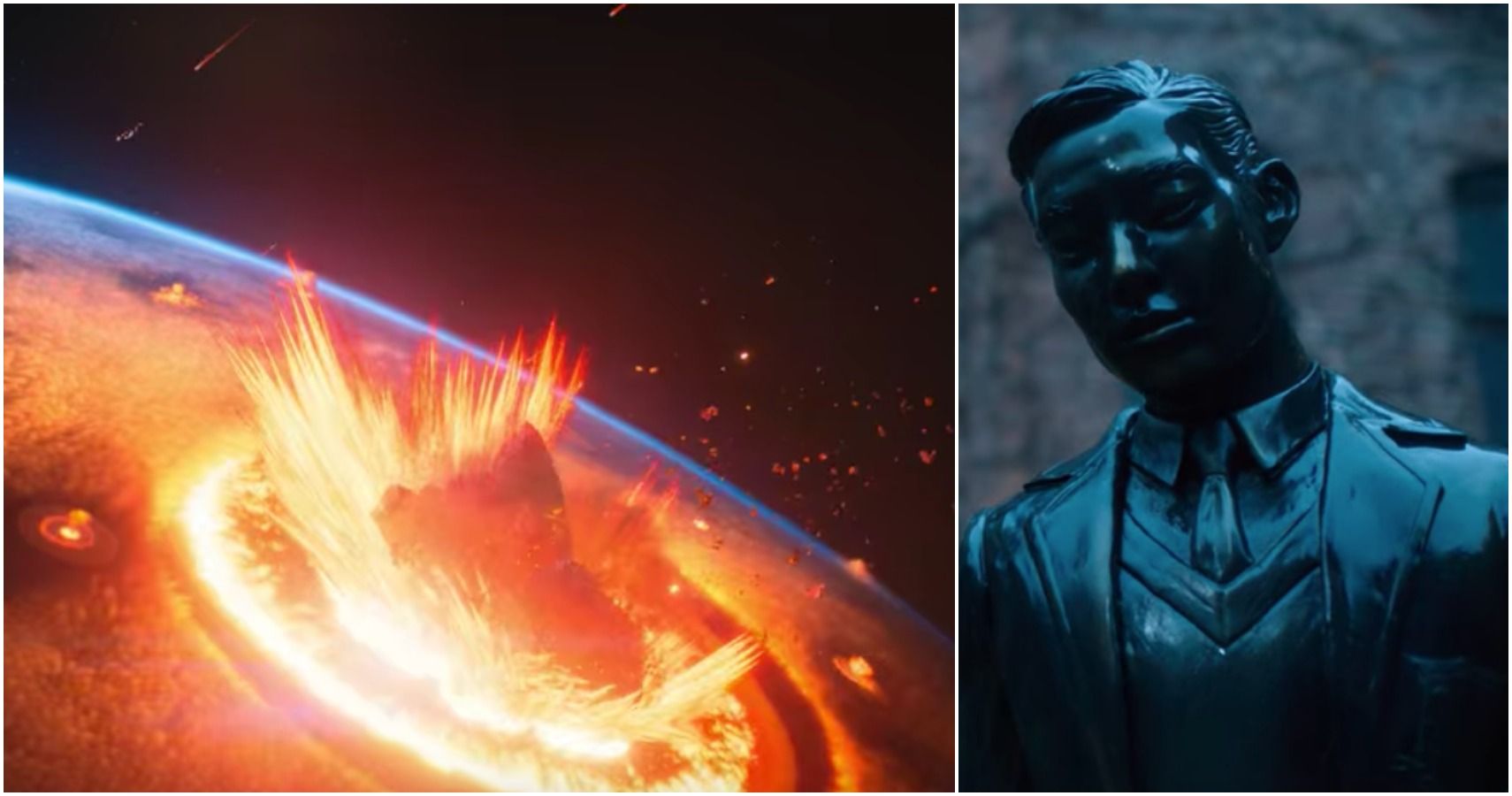 Featured Umbrella Academy End of the World and Bens Statue