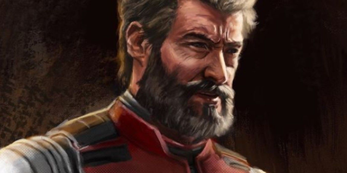 Hugh Jackmans Wolverine in Endgame time travel suit fan art