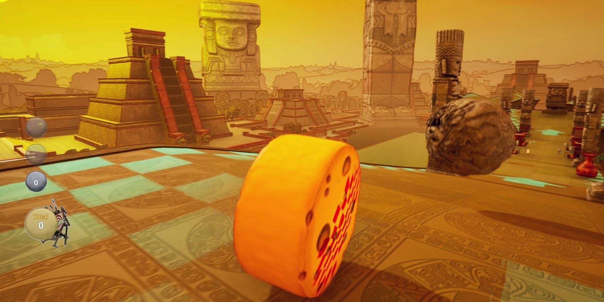 Rock of Ages 3 Cheese Wheel Boulder