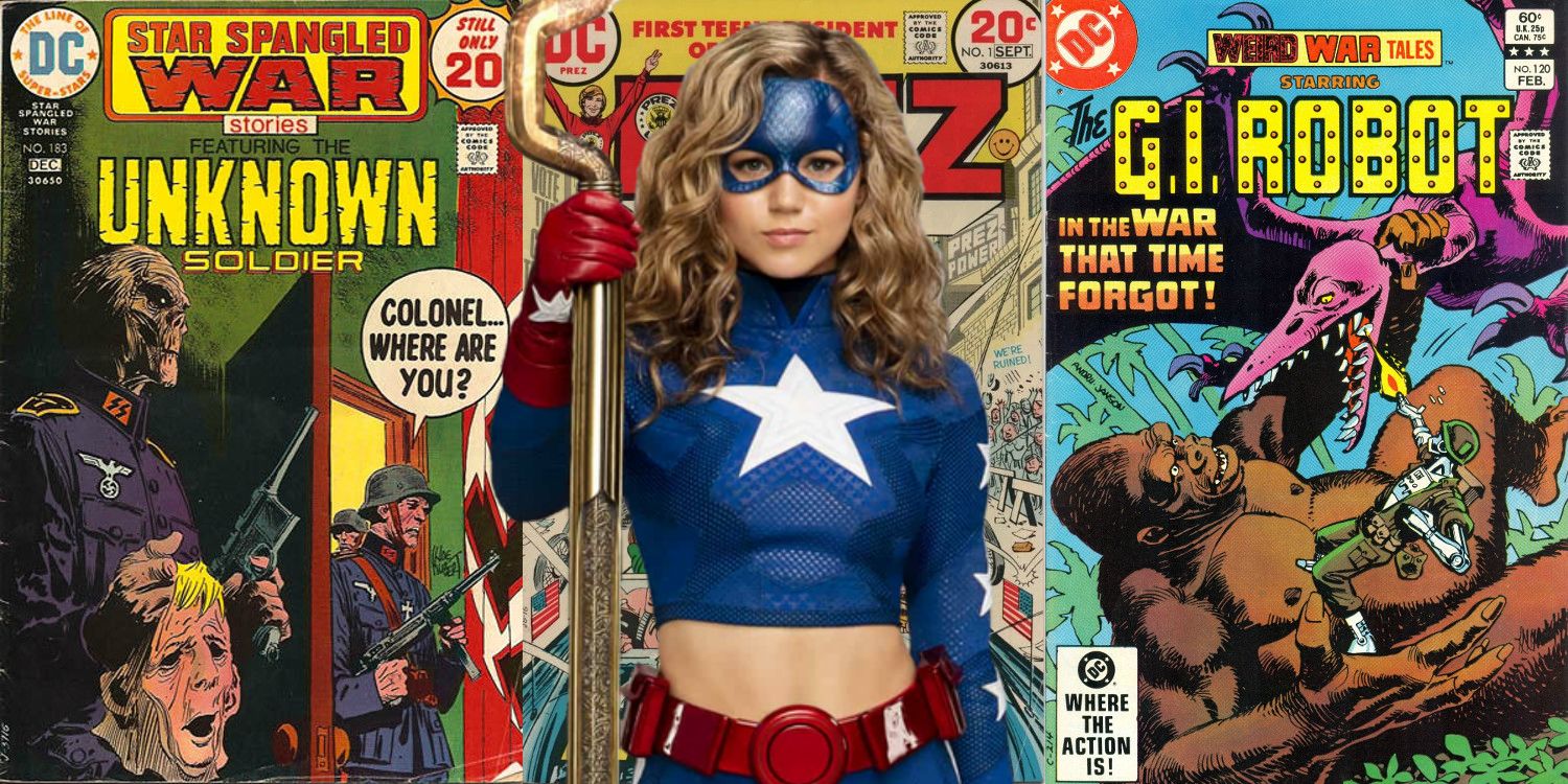 Stargirl DC Comics Unknown Soldier Prez GI Robot