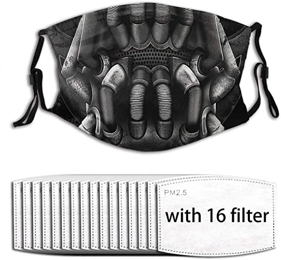 Masque - Bane avec plusieurs filtres anti-poussière réutilisables