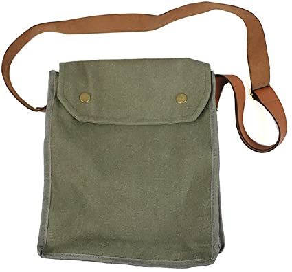 Indiana Jones MK VII Gas Mask Bag Green Indy Props WWII: Amazon.fr: Vêtements et accessoires