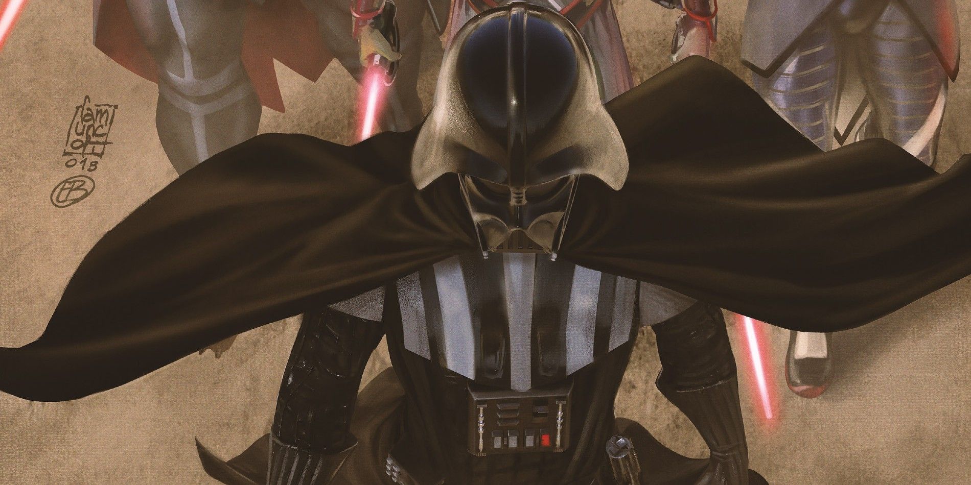 Darth Vader 16 comic cover