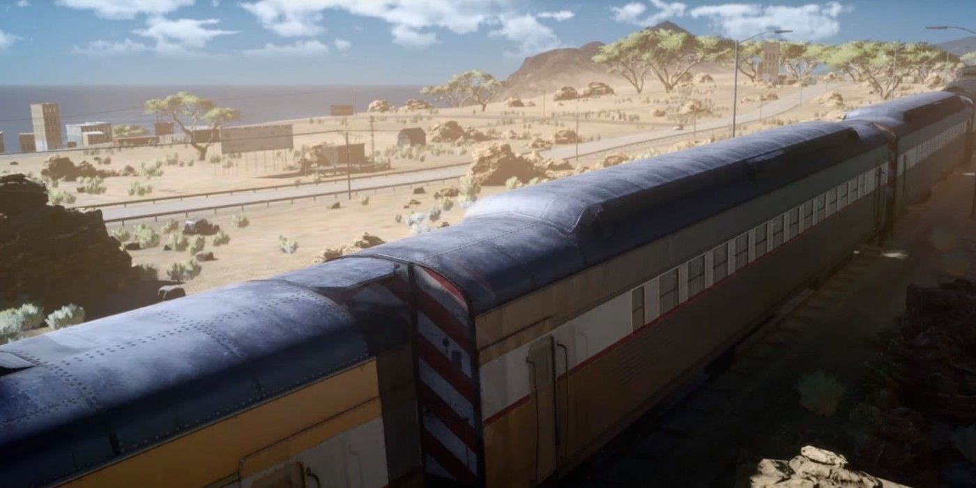 Final Fantasy 15 Train World