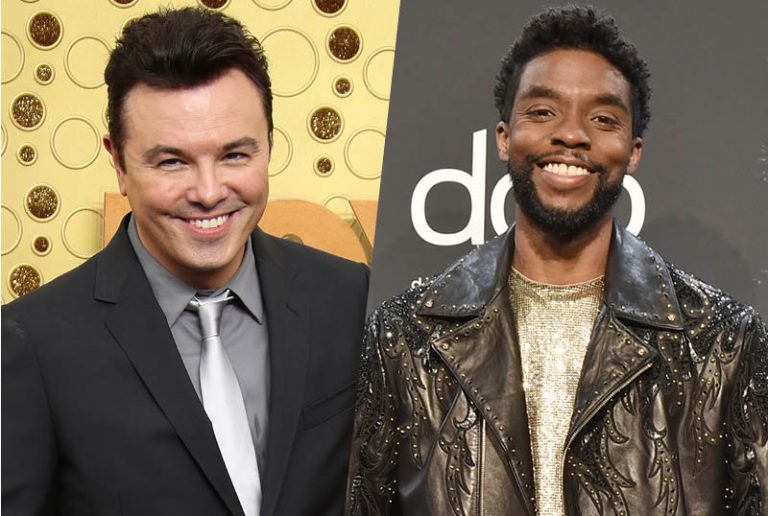 L'équipe Seth MacFarlane et Chadwick Boseman pour la mini-série Little Rock Nine