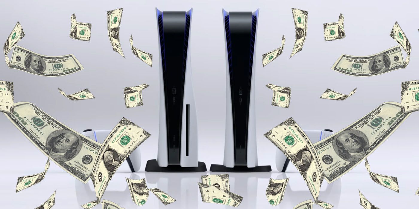 PS5 Raining Money
