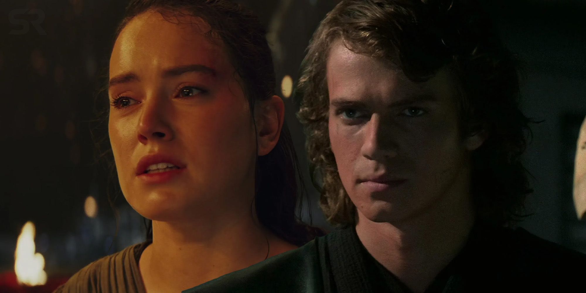 Anakin Star Wars the revenge of the sith Rey The Last Jedi