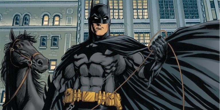 Batman vient d'abandonner la Batmobile pour un Bat-Horse