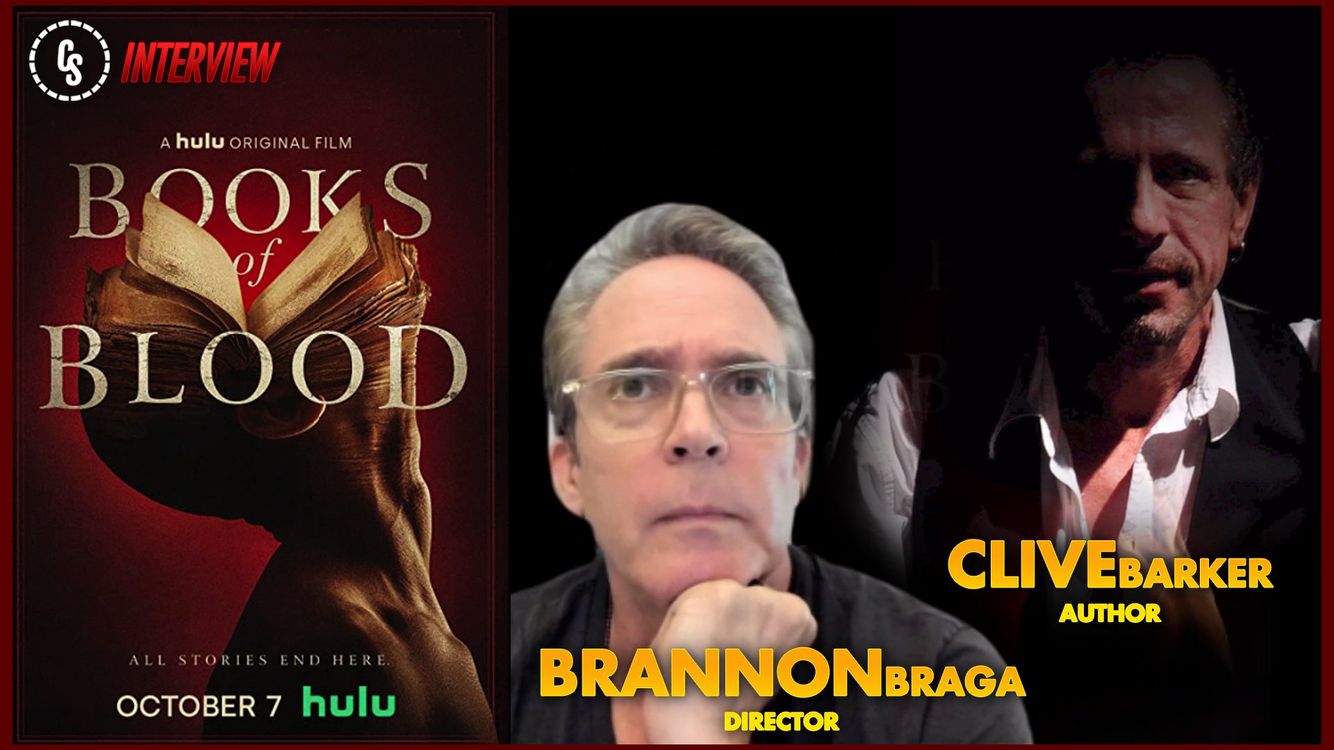 Books of Blood Entretien avec Brannon Braga et Clive Barker
