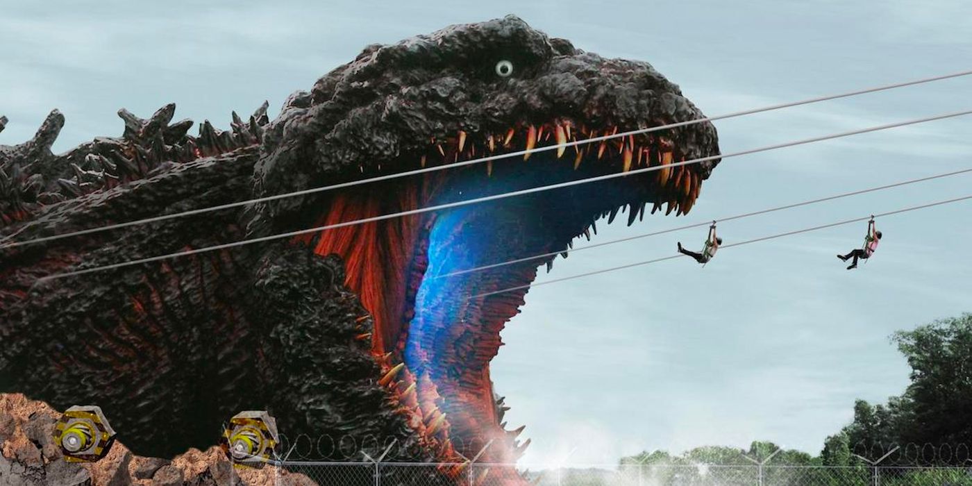 Godzilla Zipline