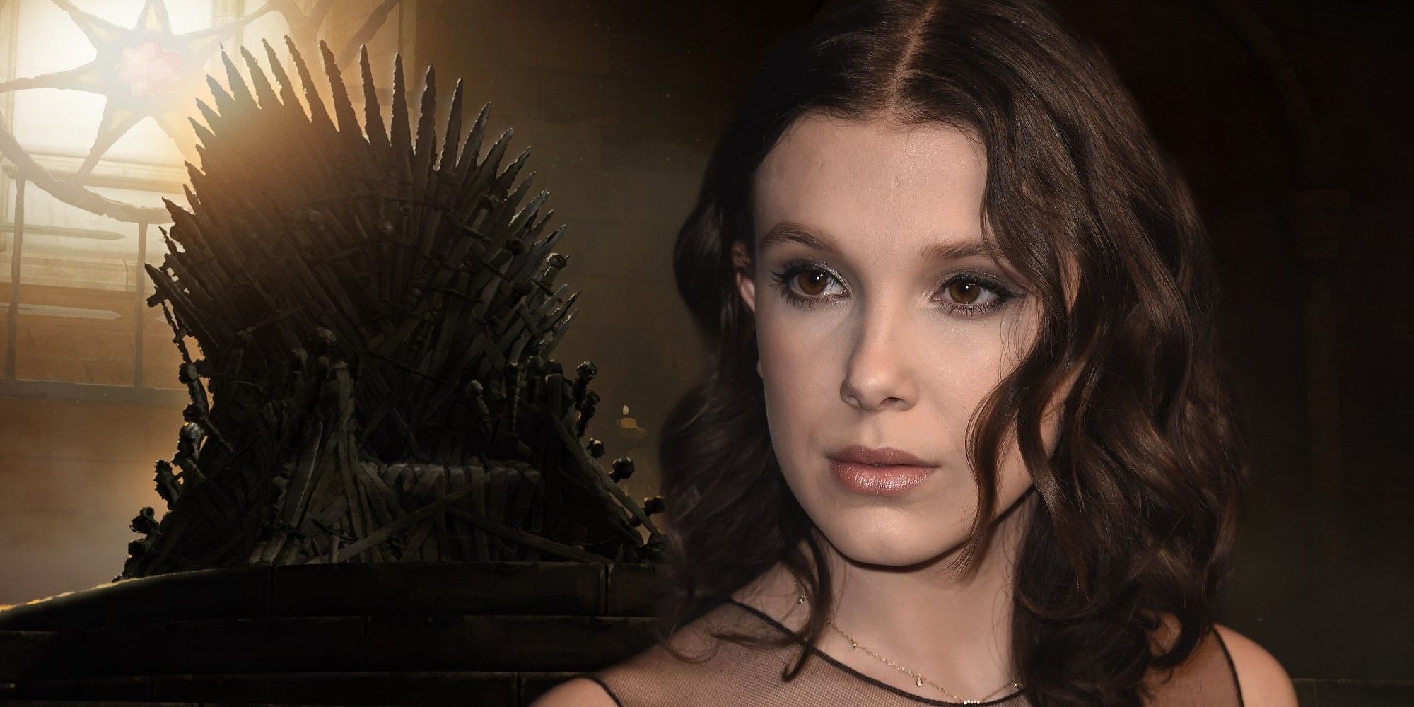millie bobby brown iron throne