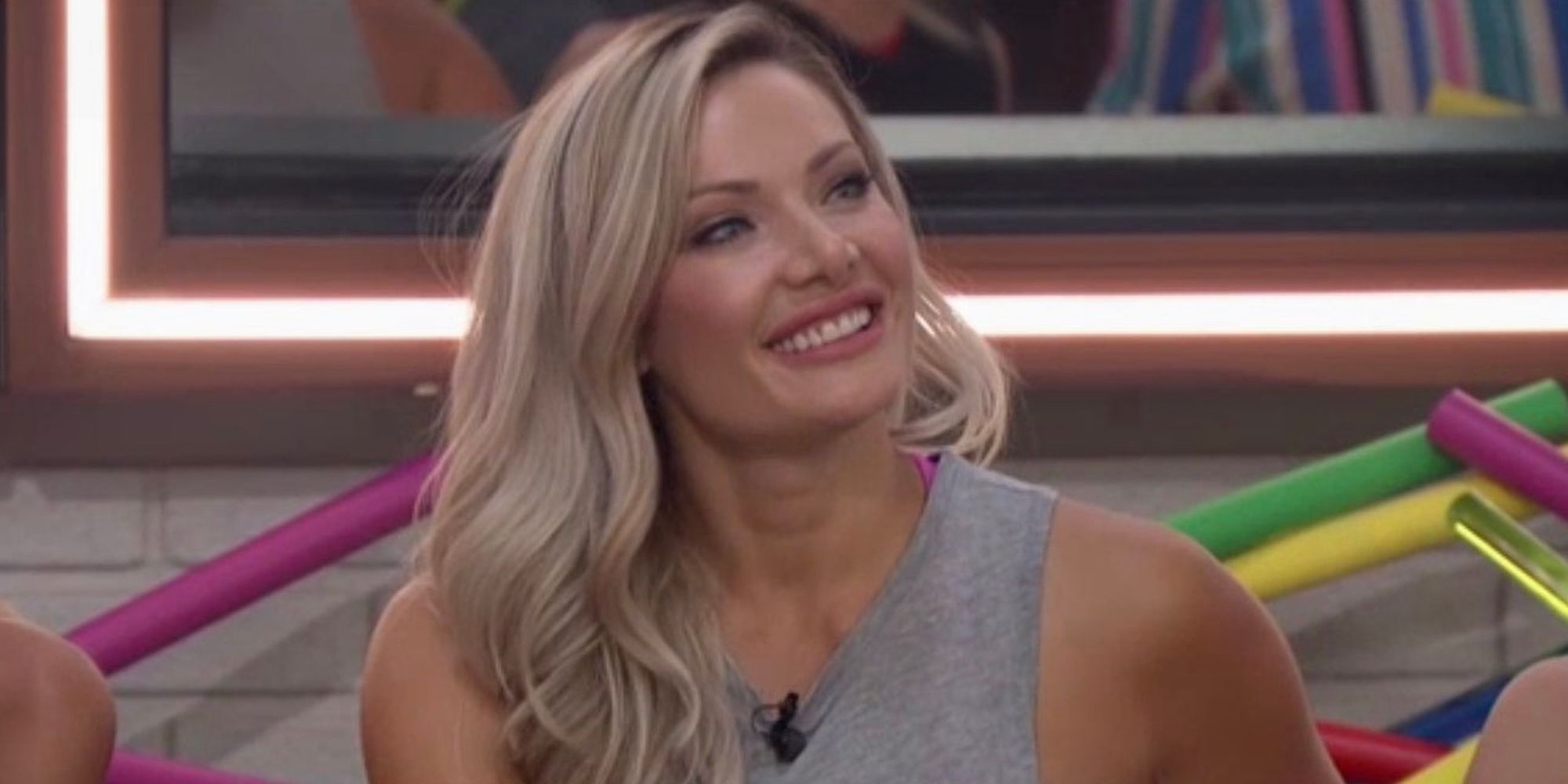 Janelle Pierzina on Big Brother 22 All Stars living room