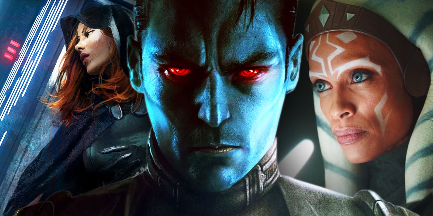 Mara Jade Thrawn and Ahsoka Tano in The Mandalorian