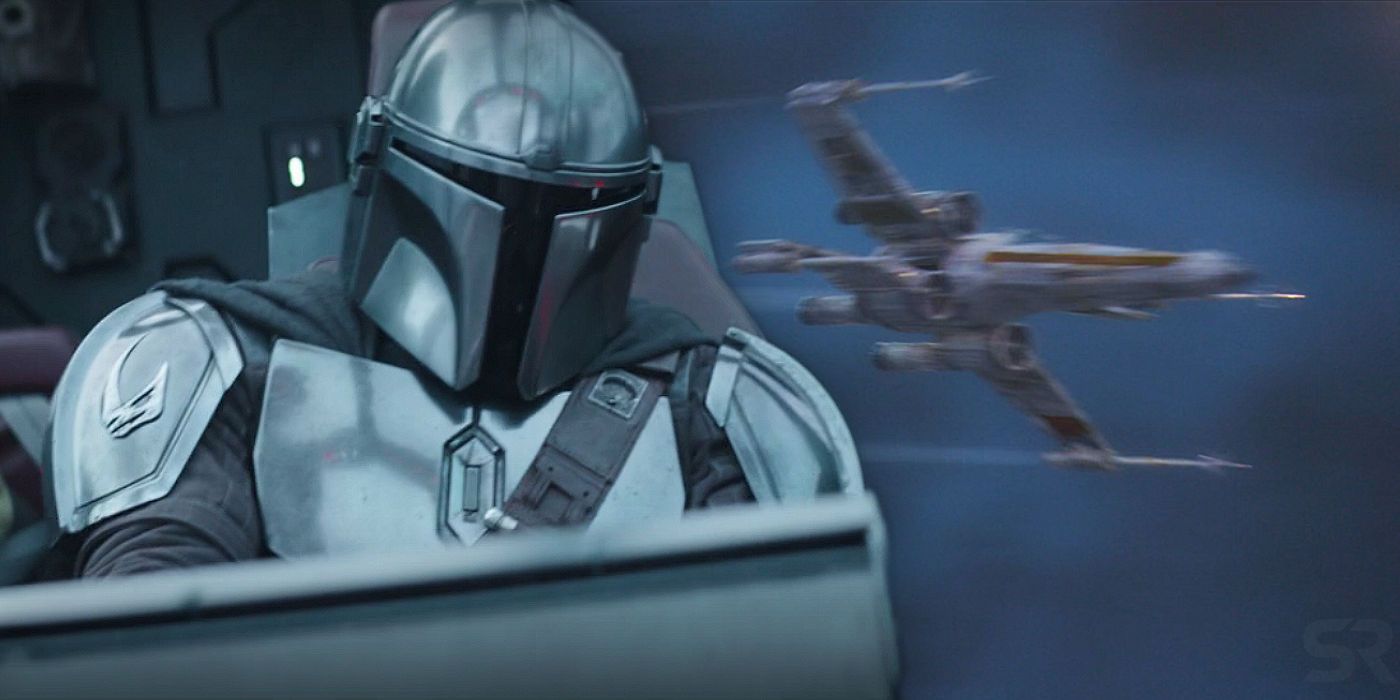 The Mandalorian and New Republic X Wings