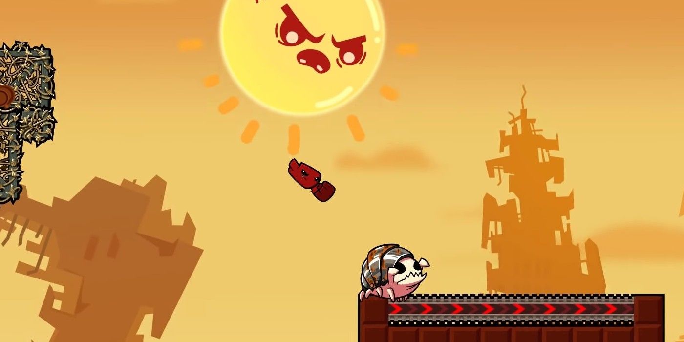 Super Meat Boy Sun Boss