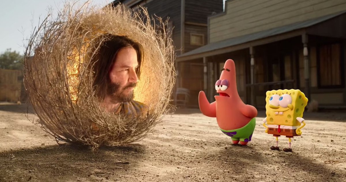 Un Tumbleweed Keanu eleve une aventure idiote de CGI