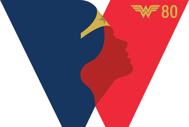 Wonder Woman 80th Anniversary Logo