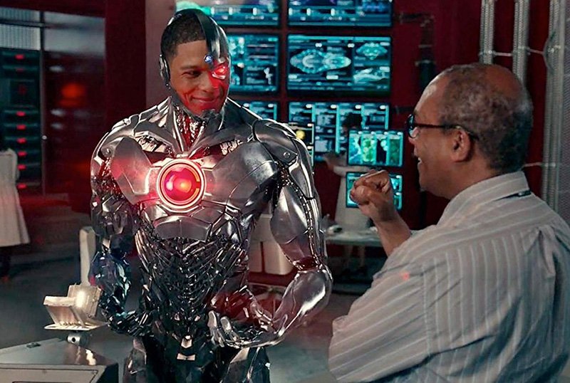 justiceleague cyborg silasstone lab