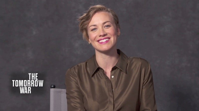 Yvonne Strahovski Discusses The Tomorrow Wars Emotional Scenes