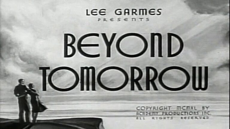 25 jours de Noël : Au-delà de demain (1940)