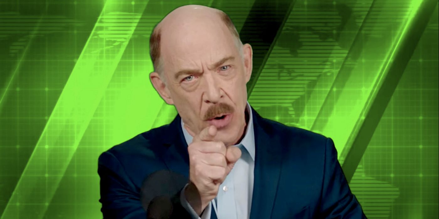 J.K. Simmons as J. Jonah Jameson in Spider Man Far From Home