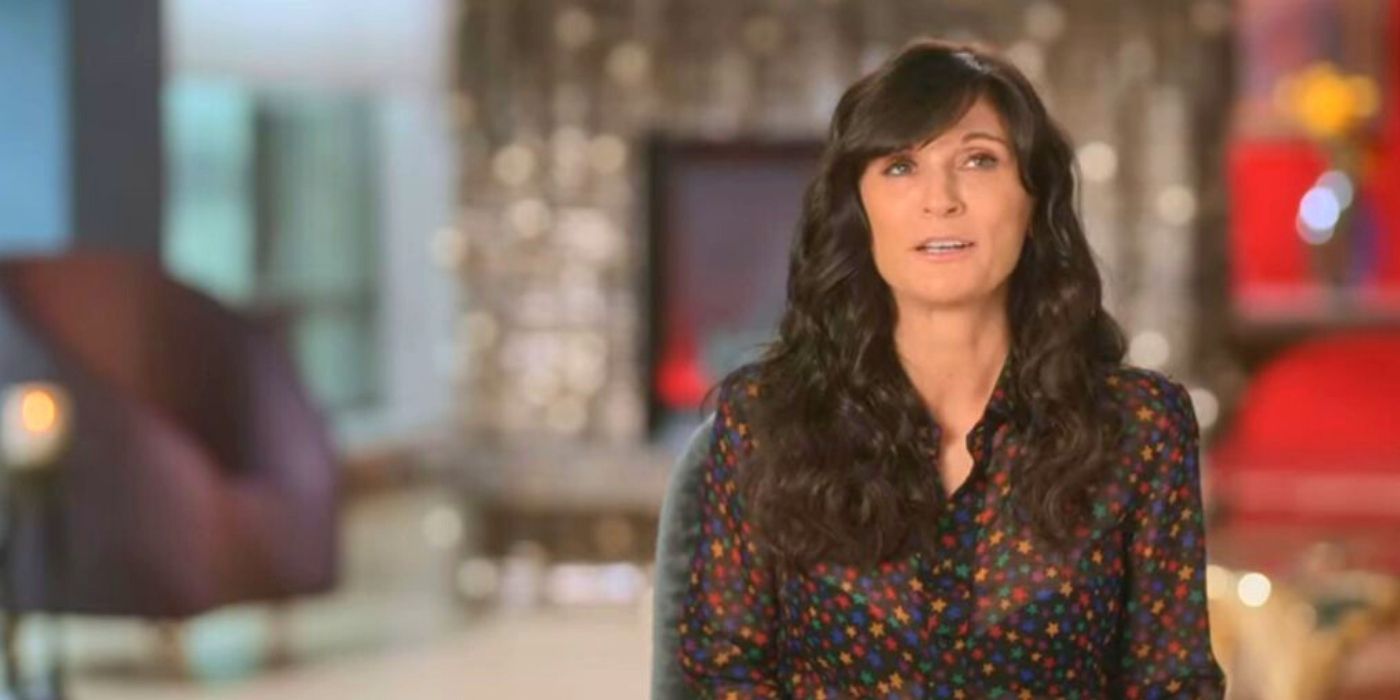 Julia Haart in a confessional for My Unorthodox Life