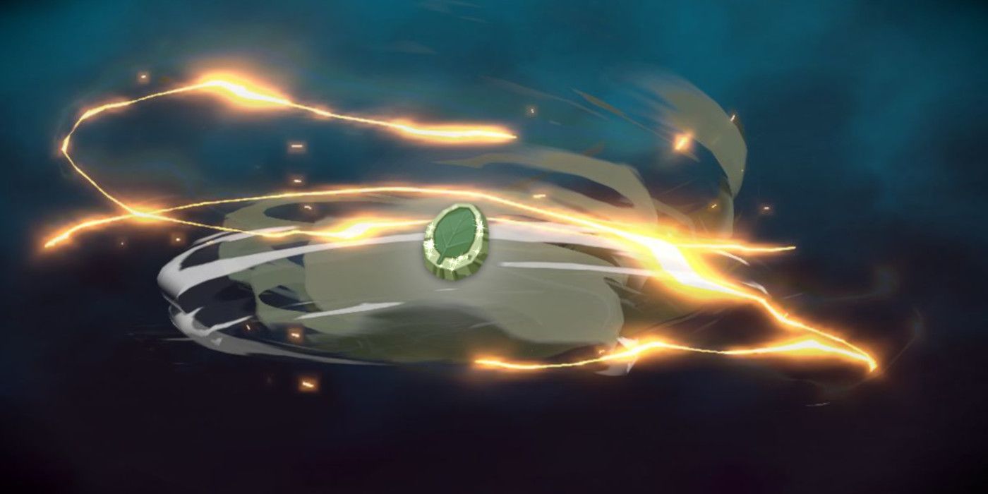 Pokemon Legends Leaf Stone Graphic