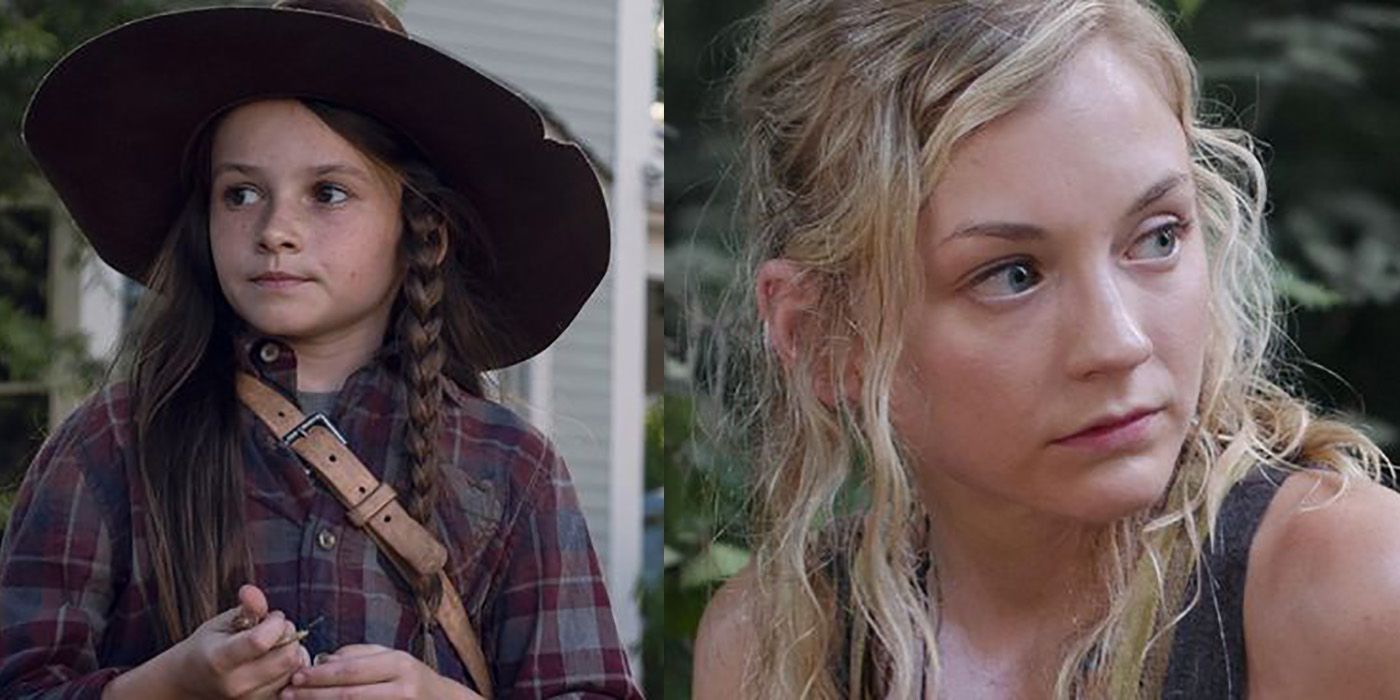 the walking dead child characters feature
