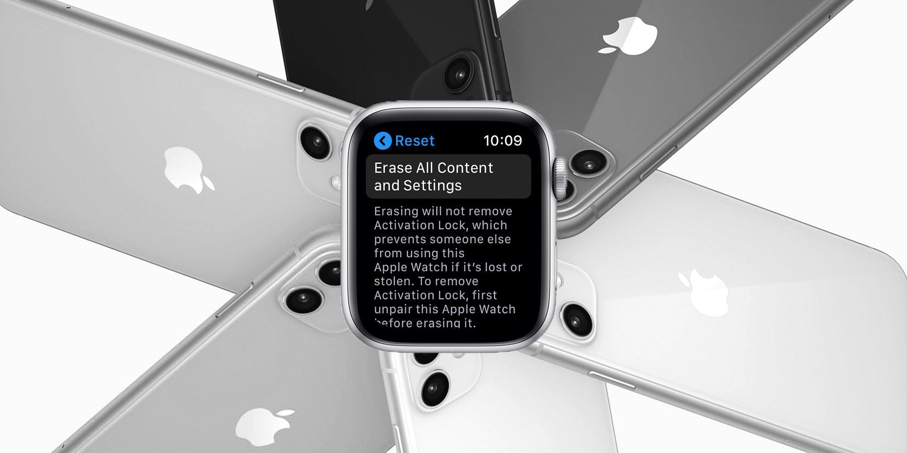 Erase Apple Watch