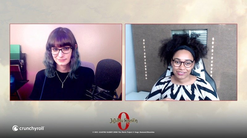 Jujutsu Kaisen 0 Interview Kayleigh McKee Anairis Quiñones Talk Yuta and Rika