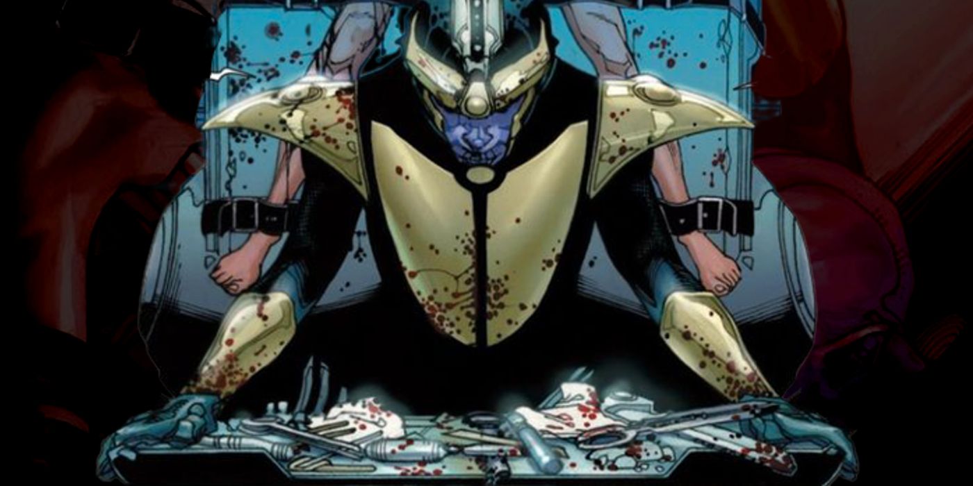 Thanos tools mad scientist mother death