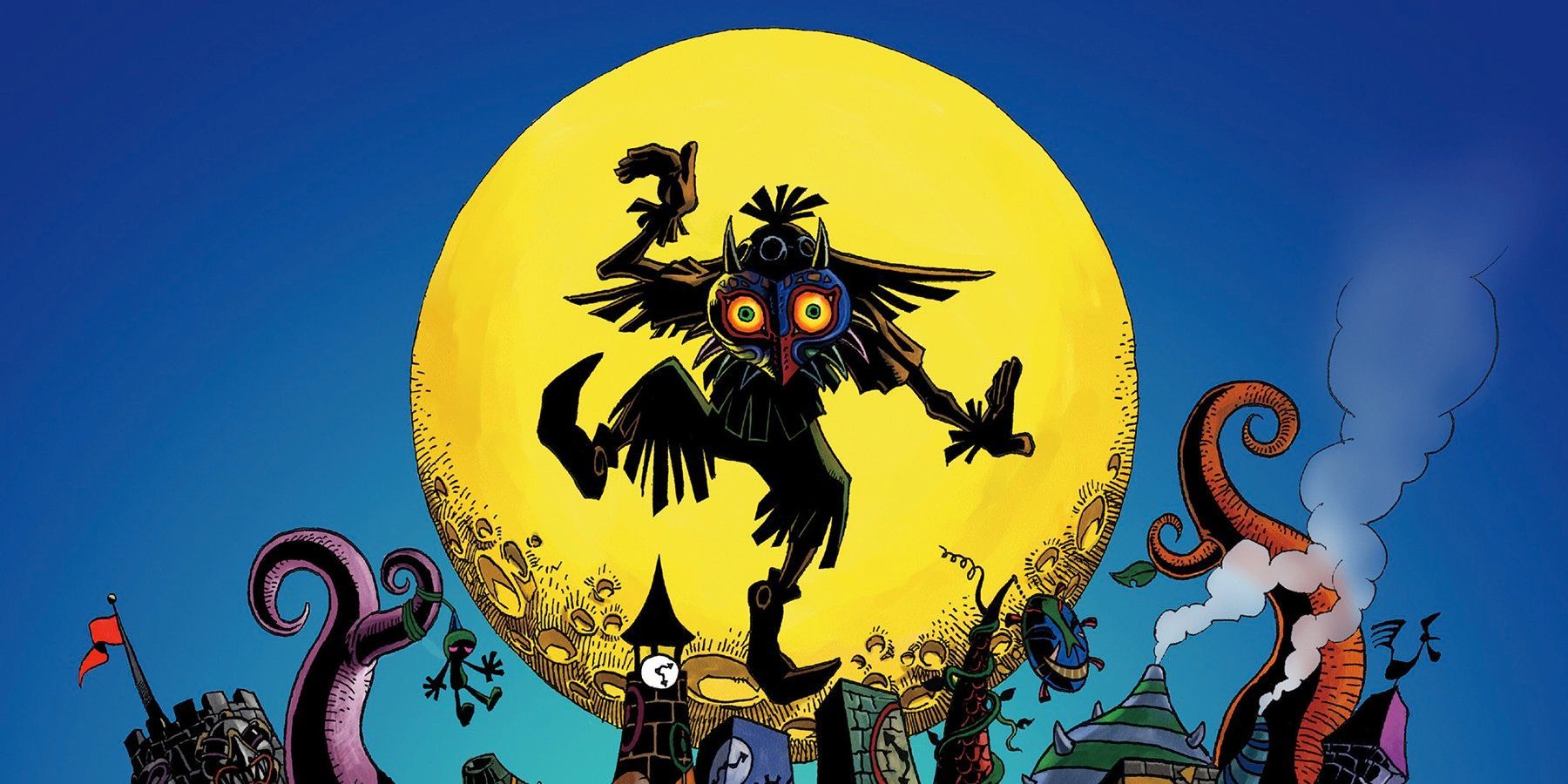 The Legend of Zelda Majoras Mask Night Sky