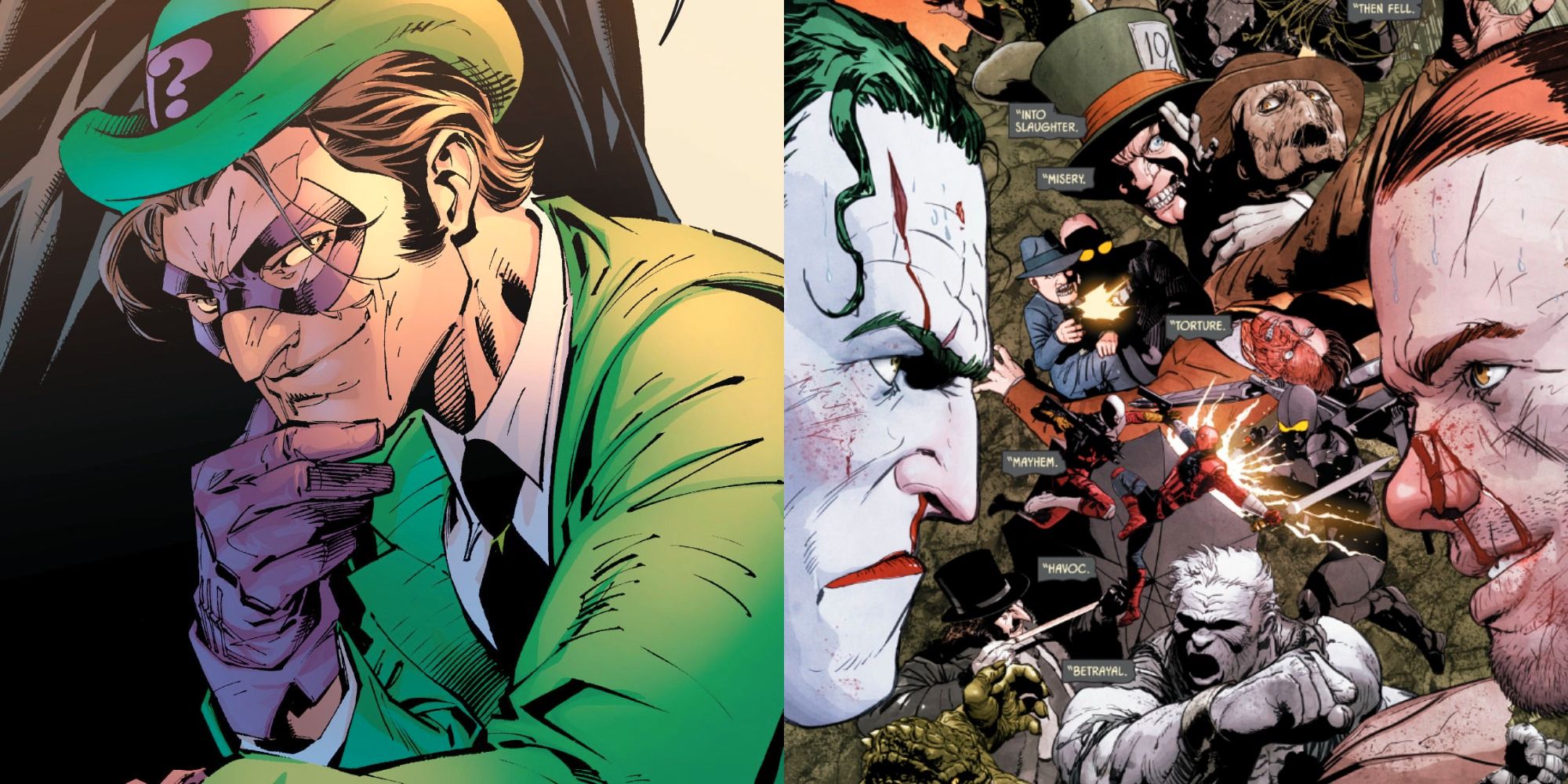 DC Comics Riddler Joker