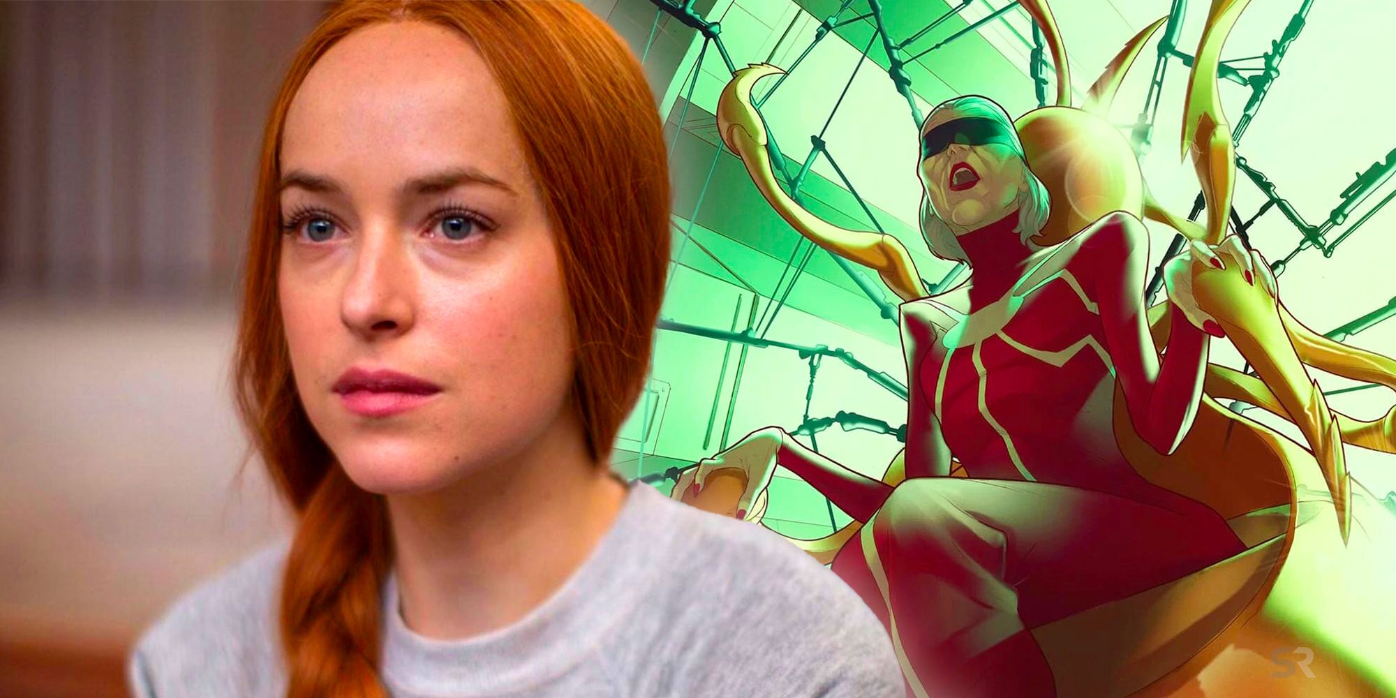 Dakota Johnson Madame Web Spider Man Spinoff