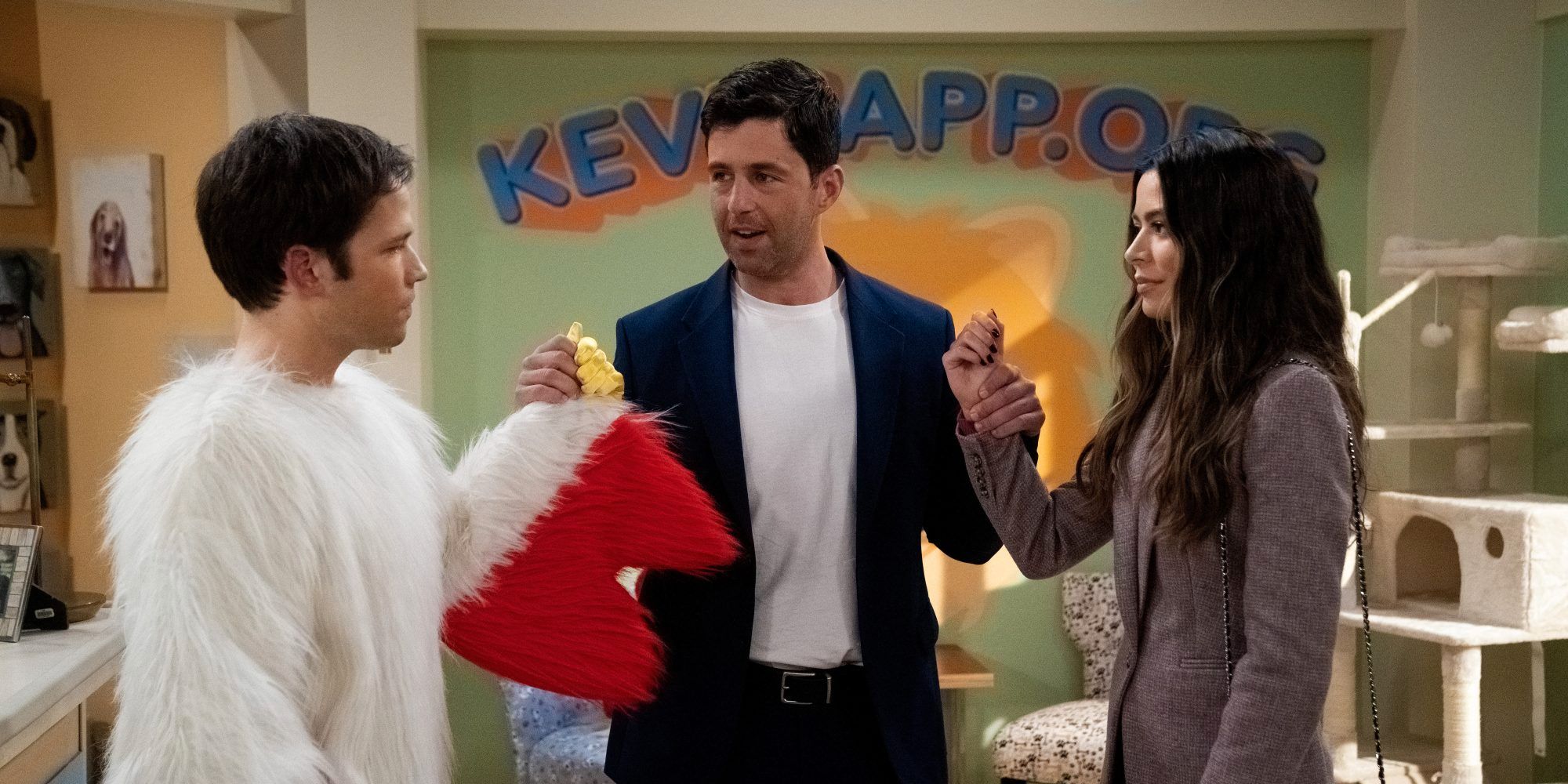 Josh Peck Miranda Cosgrove and Nathan Kress in iCarly revival season 2