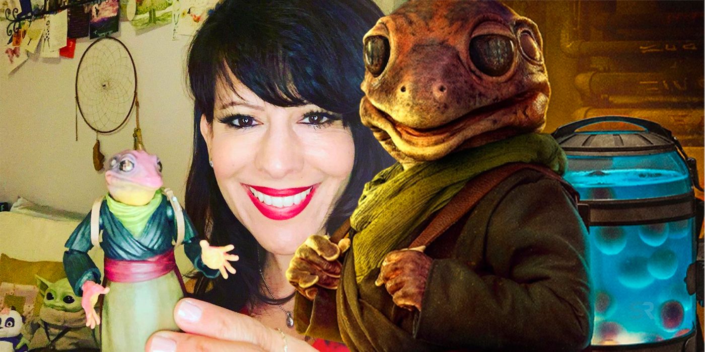 Misty Rosas The Mandalorian Frog Lady Action Figure