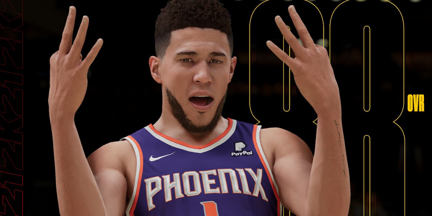 NBA 2K22 Devin Booker Phoenix Suns