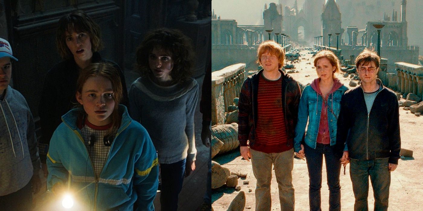 Stranger Things Harry Potter Comparison