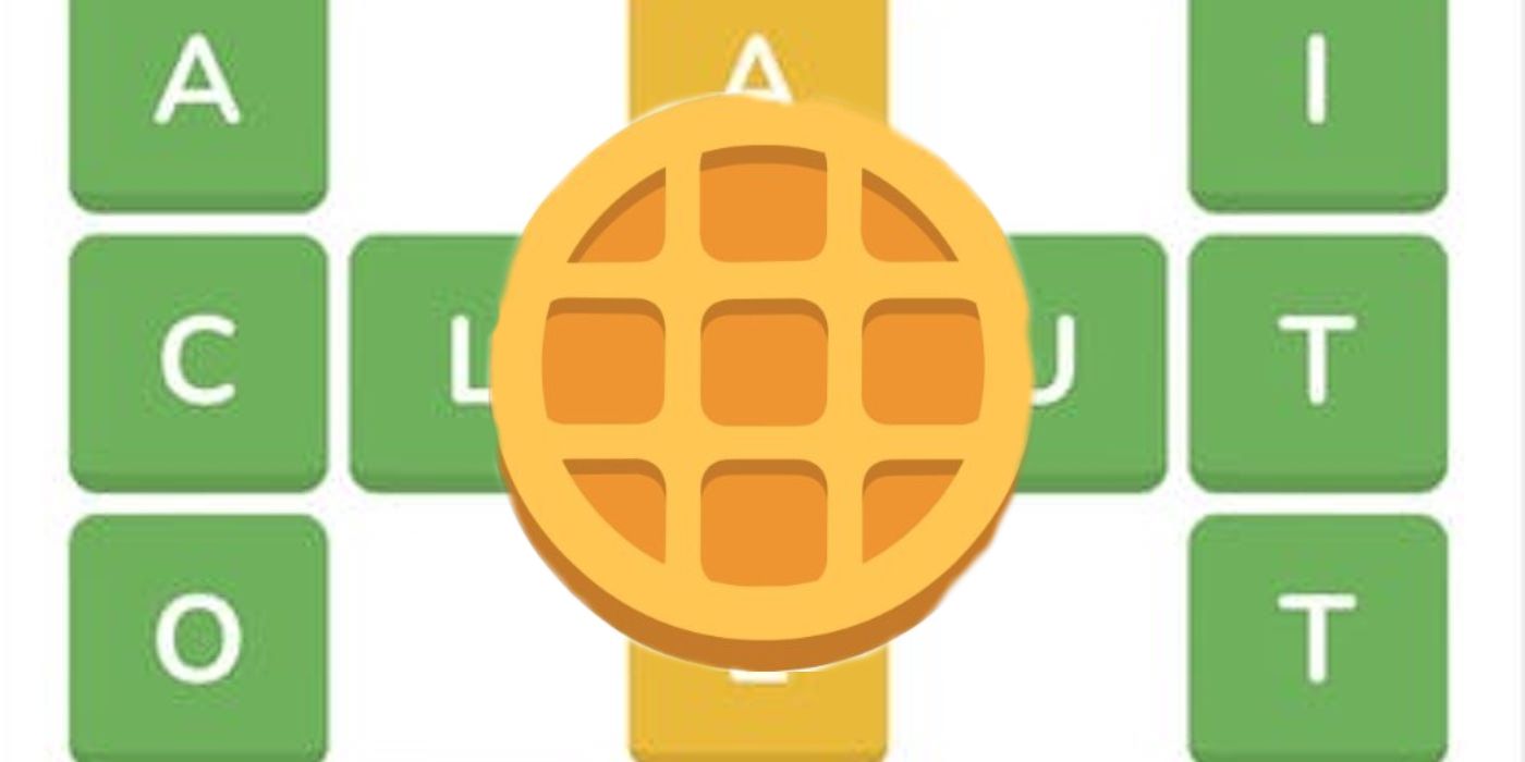 Waffle is a Wordle clone in a grid