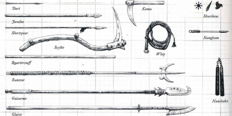 Les armes les plus négligées de D&D (et comment les utiliser)