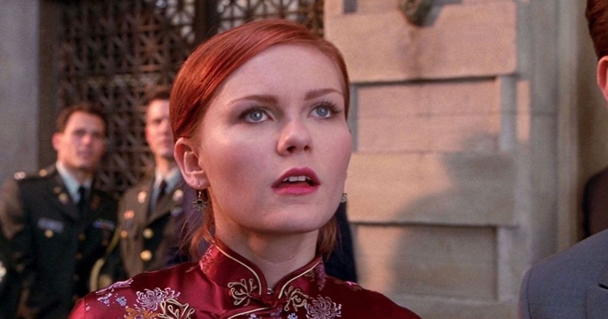 kirsten dunst mj spider man