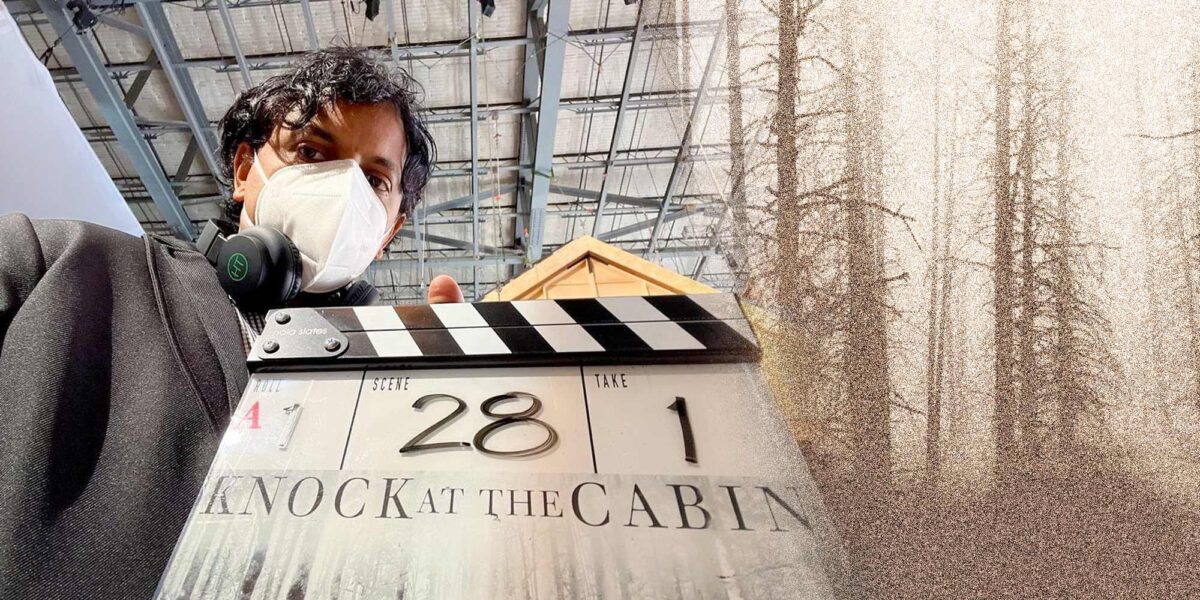 Le tournage du nouveau film Knock at the Cabin de M. Night Shyamalan ...