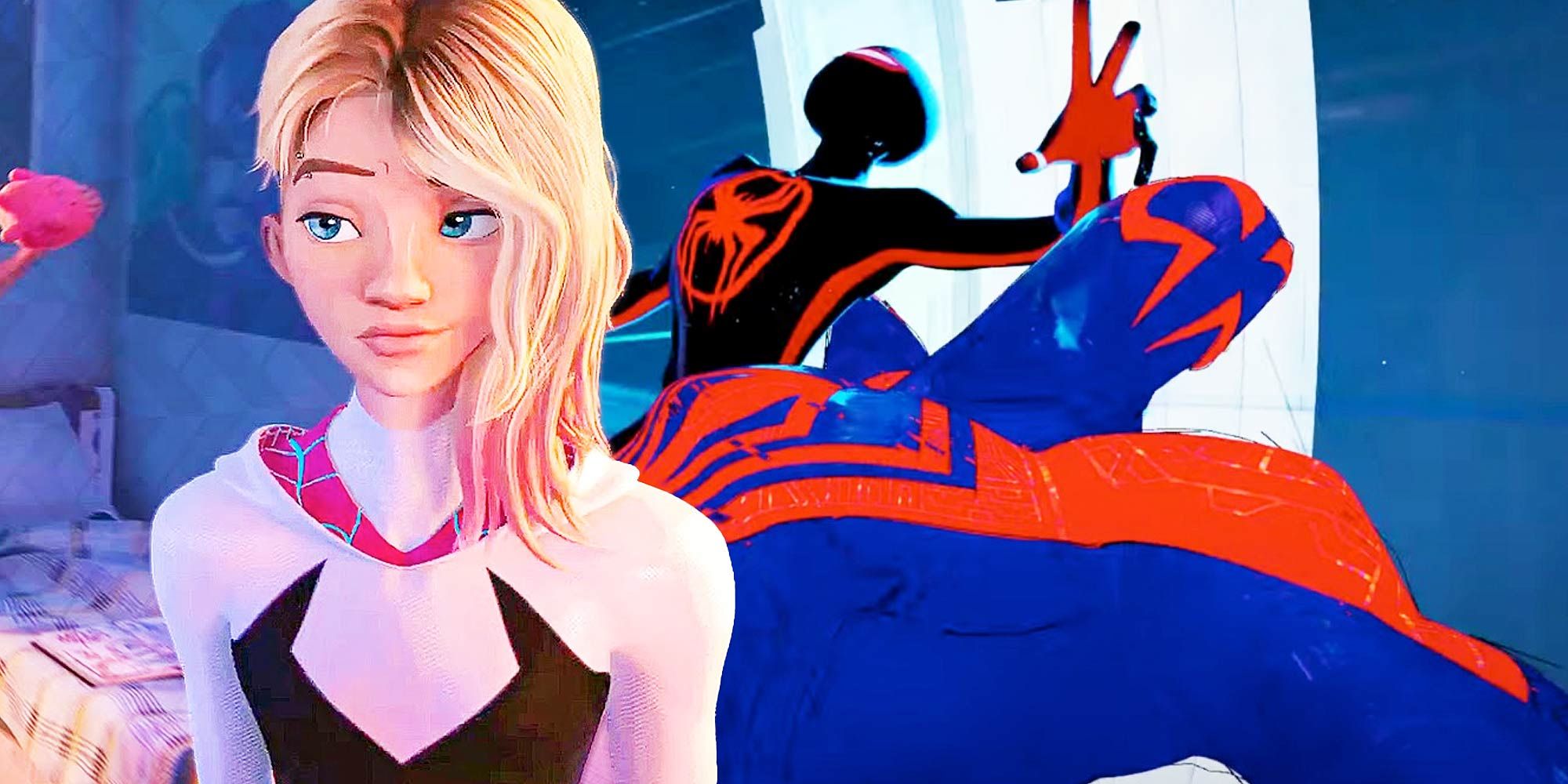 spider verse footage