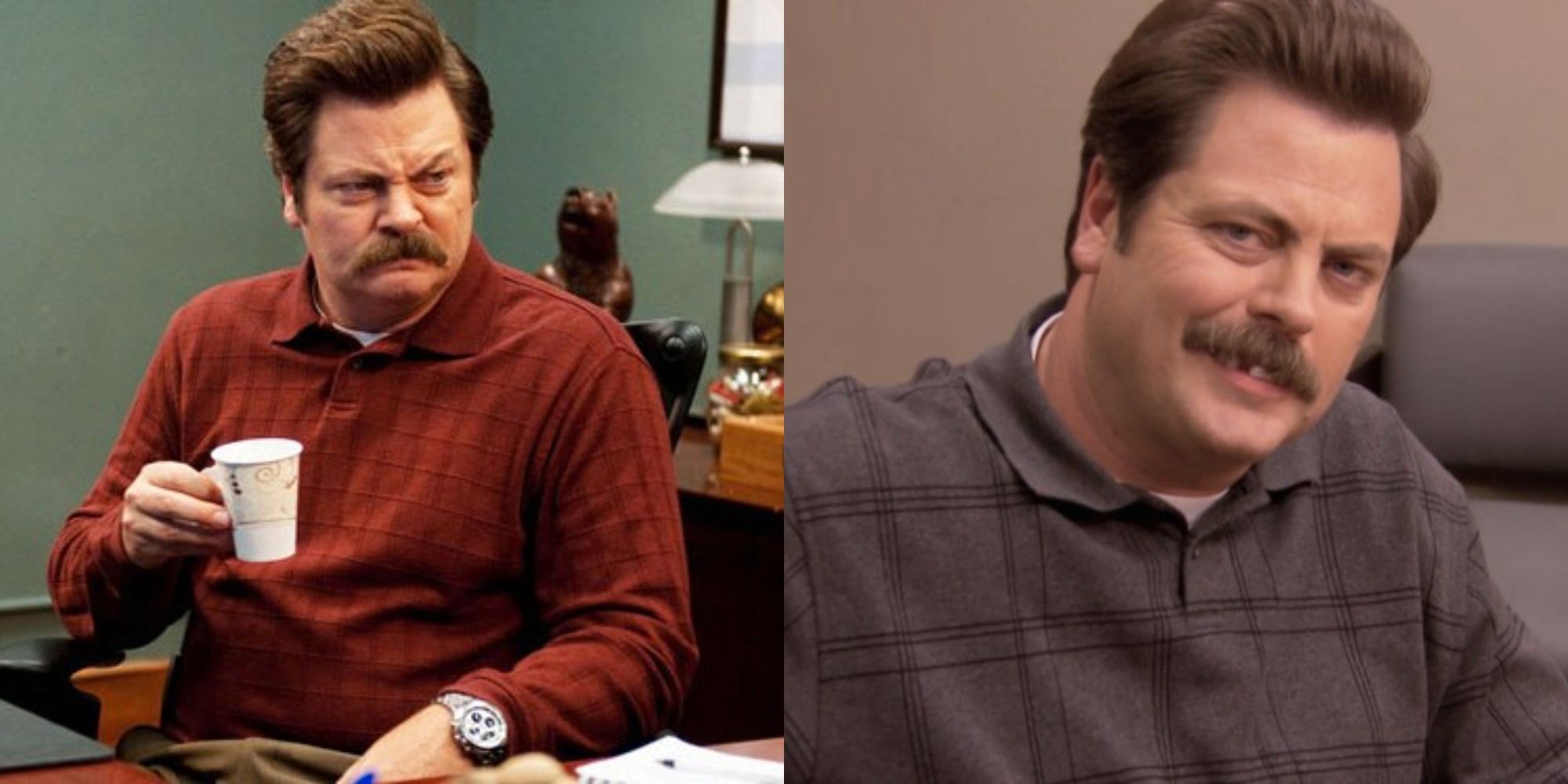 Parks and Recreation Nick Offerman Ron Swanson Coffee Tooth