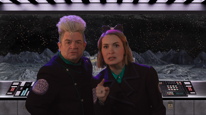 Patton Oswalt and Felicia Day S13E1
