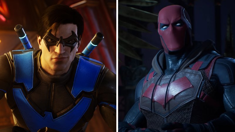 nightwing red hood